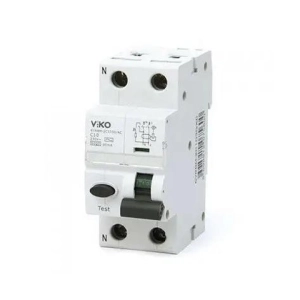 Диференціальний автоматичний вимикач електроний 25А 230V Viko (6VRBE-2C2530-AC)