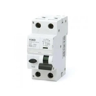Диференціальний автоматичний вимикач електроний 25А 230V Viko (6VRBE-2C2530-AC)