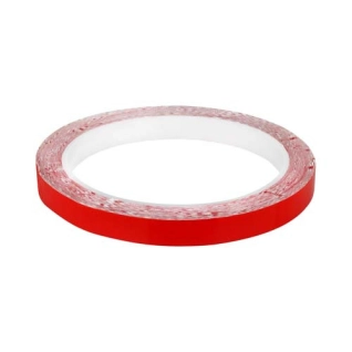 Скотч AT-2s-200-95-10-RED (9,5мм х 10м) тканинна основа, червоний (00-00018908)