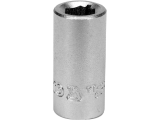Переходник для насадок отверточных YATO : квадрат 1/4″(F) HEX- 1/4 (M)6,3 мм, CrV [Блистер] (YT-12971)