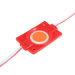 Светодиодный модуль BRT COB 2.4W круглый RED, 12В, IP65 красный (00-00014566)