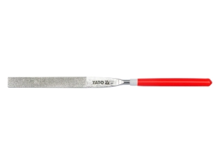 Надфіль алмазний YATO плоский, l= 180/70 мм, b= 5 мм (YT-6152)