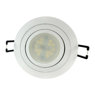 Светильник BIOM SP-01R-W-AL врезной для лампы MR16 белый (00-00025618)