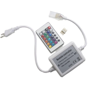 Контролер RGB 220В OEM 600W-IR-24 кнопки (00-00000804)