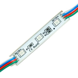 Светодиодный модуль BRT 5050-3 led W 0.72W RGB, 12В, IP65 silicone (00-00011712)