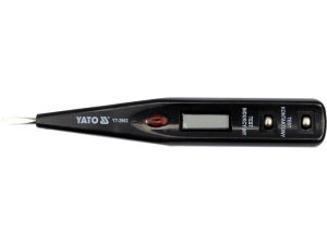 Индикатор напряжения YATO контрольный цифровой 12-250 V LCD (YT-2862)
