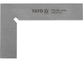 Угольник слесарный 90° YATO 75 х 50 мм (YT-70750)