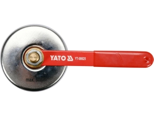 Зажим массы для сварки магнитный YATO: Ø= 85 мм, сила тяжести- 7 кг, для тока- 500 А (YT-08625)