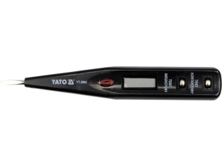 Индикатор напряжения YATO контрольный цифровой 12-250 V LCD (YT-2862)