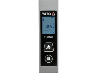 Дальномір лазерний кишен YATO з LCD- диспл, дальн- 30 м, похибка ±5 мм, живл- акумул.: 3,7 В, 220 мА (YT-731240)
