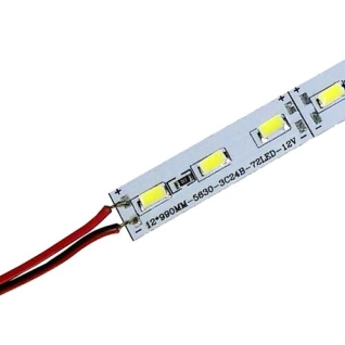 Світлодіодна лінійка BRT 5630-72 led G 24W, 12В, IP20 зелений зі скотчем (00-00012597)