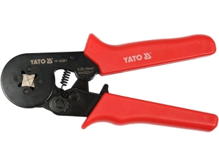 Кліщі для обтискання і зачистки проводів YATO, L= 175 мм, AWG 23-7; 0,25-10 мм² (YT-23051)