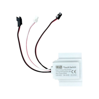 Сенсорный выключатель для зеркал LB-03A, 1 клавиша, 1*65W, dimmer, DC12-24V (00-00021297)