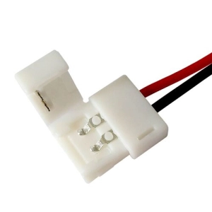 Коннектор для светодиодных лент OEM SC-04-SW-8-2 8mm joint wire (зажим-провод) (00-00000475)