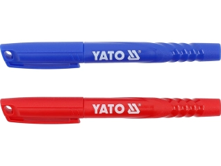 Маркери технічні YATO 2 шт, синій і червоний (YT-69301)