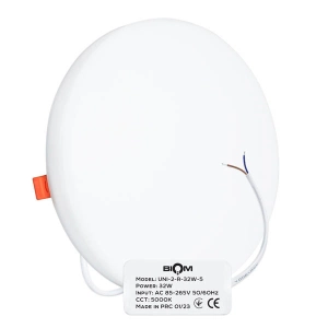 Світильник світлодіодний Biom UNI-2-R32W-5 32Вт круглий 5000К (00-00022817)