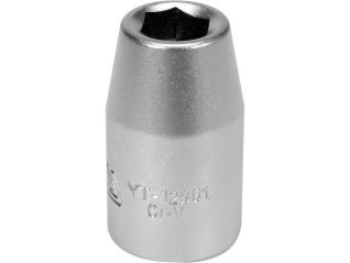 Переходник для насадок отверточных YATO : квадрат 3/8″(F) HEX= М8 мм(M), CrV [Блистер] (YT-12961)