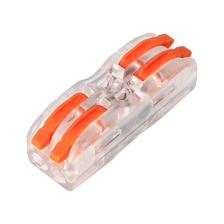 Клемма быстрого монтажа WT-F422 2 входа 2 выхода 32А 400В 0.08-4mm2 (00-00021037)