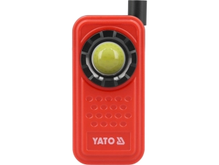Ліхтар діодний з гнучкою лампою 3 в 1 акумул. YATO Li-Po 3.7 В, 800 мАГод, 600 Lm, 4 режими (YT-08554)