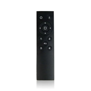 Пульт д/к OEM JM-DS 4-zone 2.4g remote 12кнопок універсальний чорний (00-00003829)