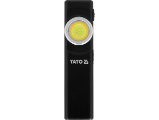 Ліхтар-міні діодний тонкий YATO від акумул. Li-Po 3.7 V 450 mA, освітл.- 500/ 300/ 100/ 30 Lm 8 режи (YT-085608)