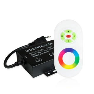Контроллер RGB 220В OEM 1500W-RF-5 кнопок (00-00010019)