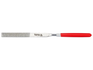 Надфіль алмазний YATO плоский, l= 160/50 мм, b= 4 мм (YT-6147)